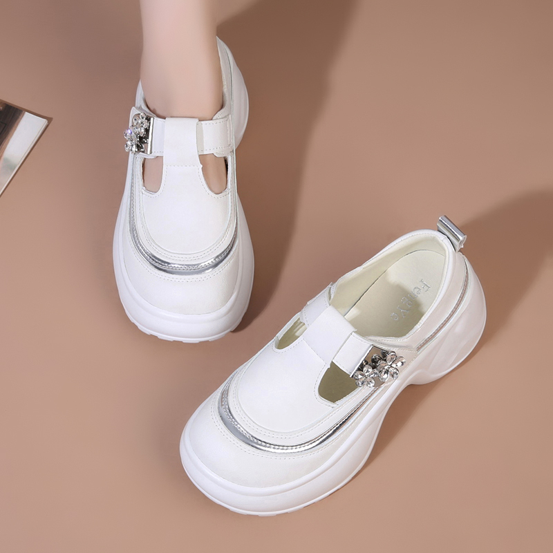 Fashion Glitter Decoration Cas - Women'S Fashion Velcro Sneakers のレビューと価格