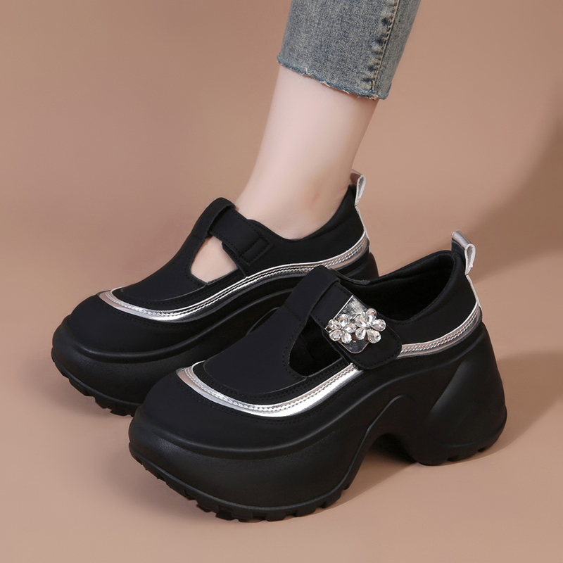Fashion Glitter Decoration Cas - Women'S Fashion Velcro Sneakers のレビューと価格
