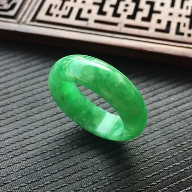 Natural Green Jade Ring Jadeit - Women Fashion Jewellery のレビューと価格