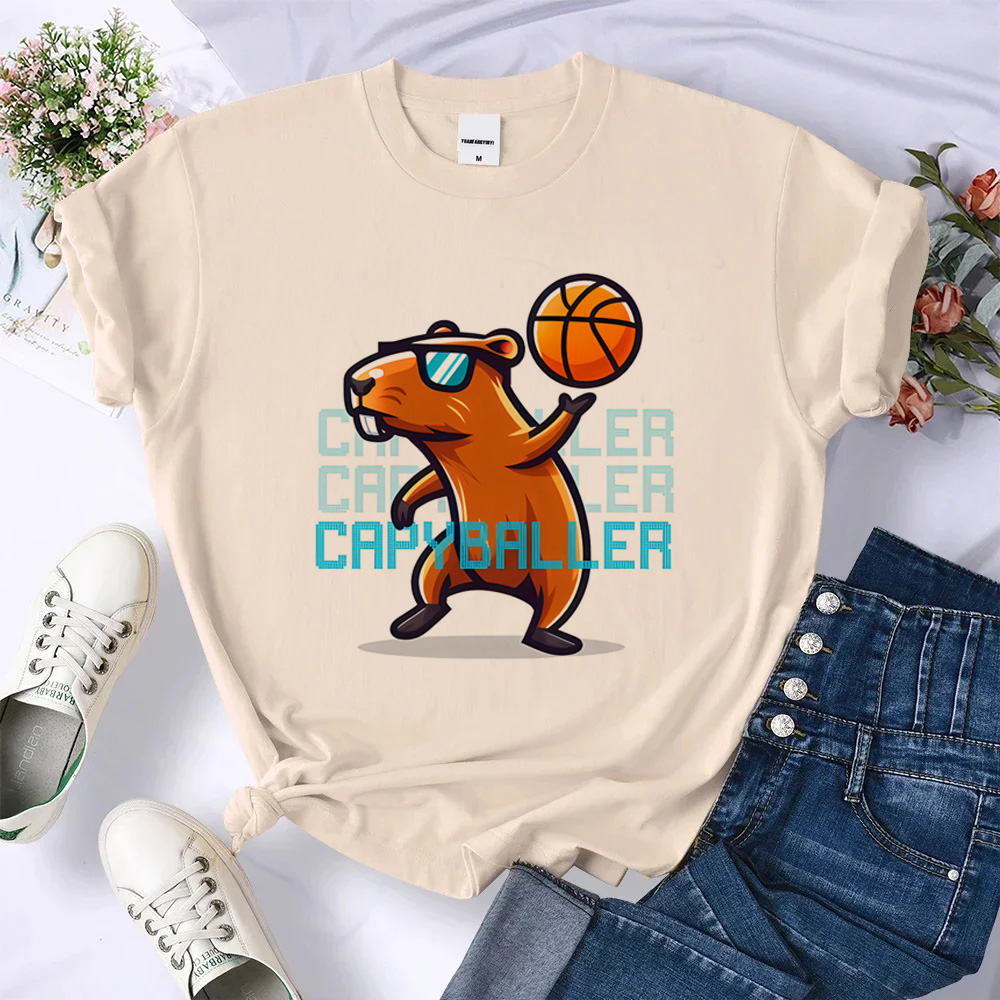 Capybara t shirt women Japanes - Women Fashion 80S のレビューと価格