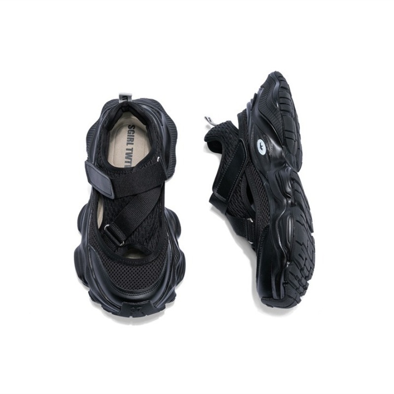 Women's Hollow Breathable Dad  - Women'S Fashion Velcro Sneakers のレビューと価格