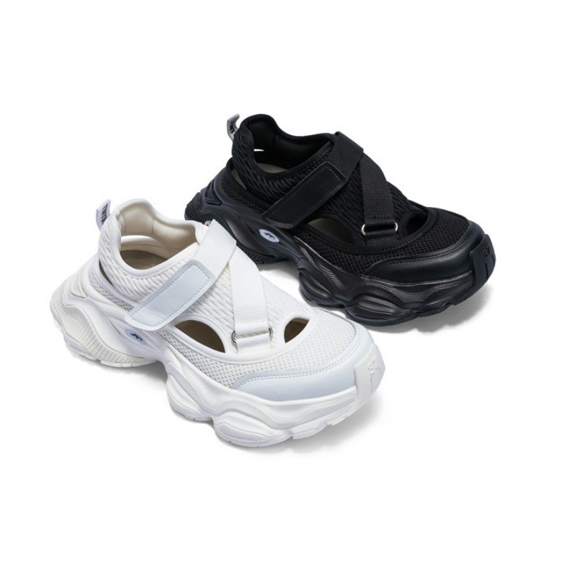 Women's Hollow Breathable Dad  - Women'S Fashion Velcro Sneakers のレビューと価格