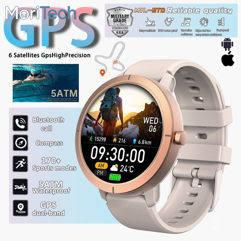 MoriTech GPS Smart Watch AMOLE - Women'S Fashion Retailers のレビューと価格