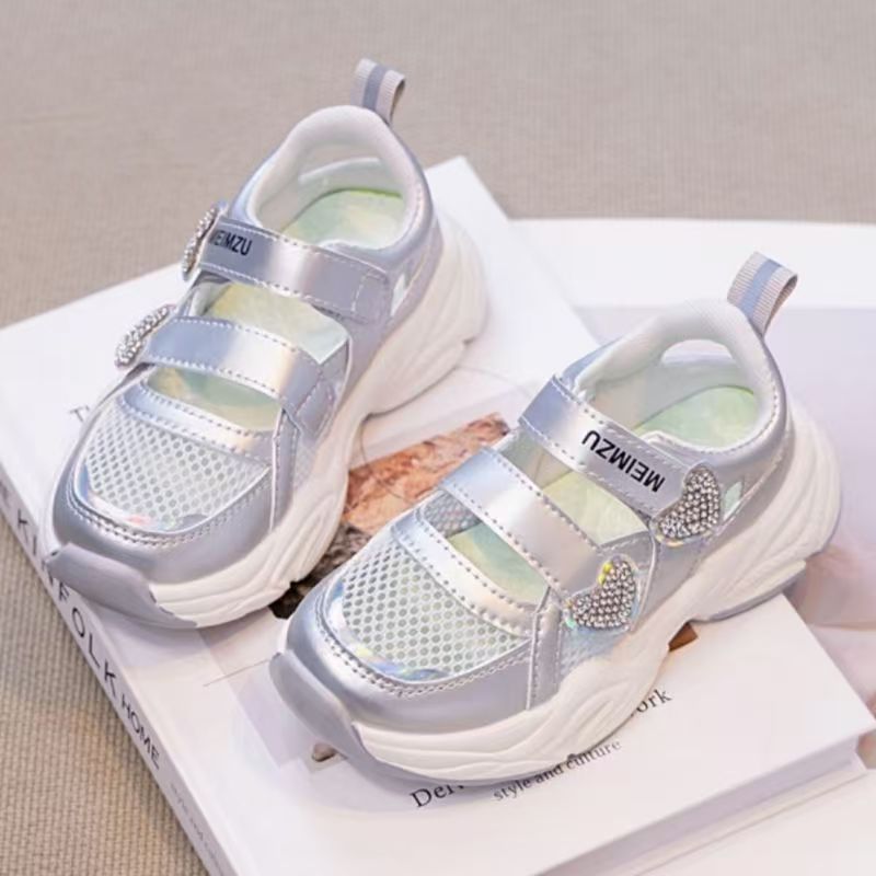 Summer New Girls Mesh Hollow O - Women'S Fashion Velcro Sneakers のレビューと価格