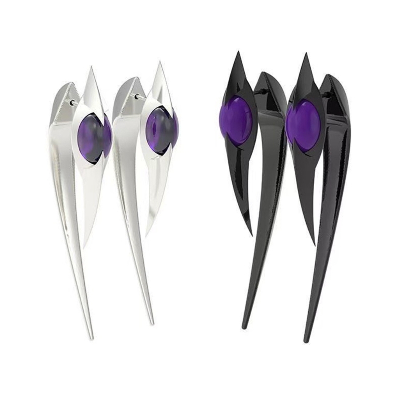 Edgy Punk Rock Spikes Studs Ea - Women'S Fashion Edgy のレビューと価格