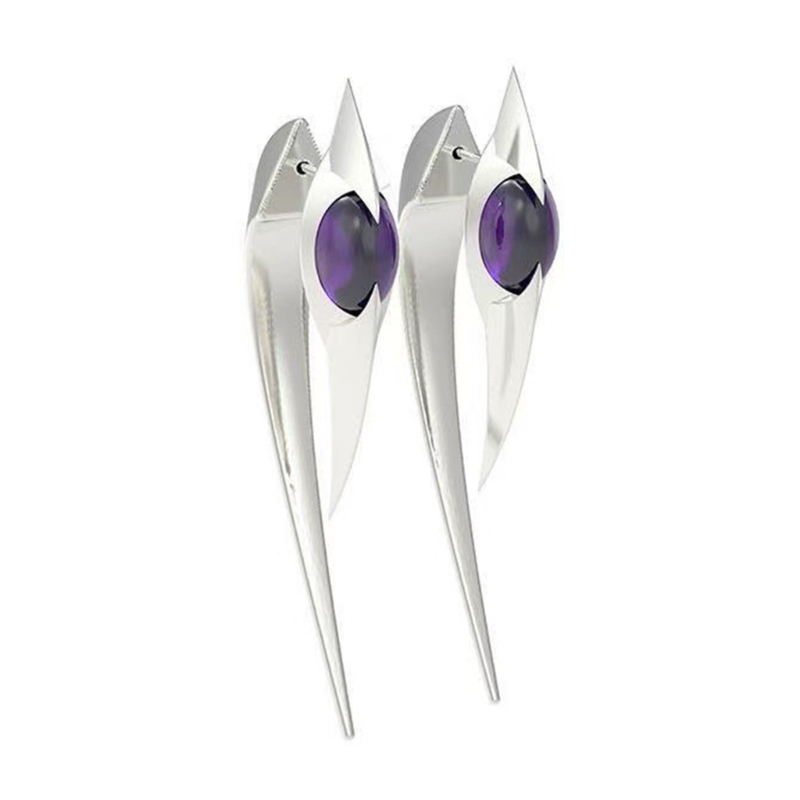 Edgy Punk Rock Spikes Studs Ea - Women'S Fashion Edgy のレビューと価格