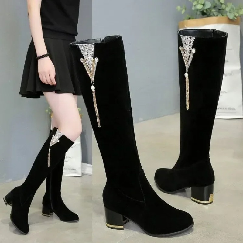 Women's Knee High Boots Luxury - Women'S Fashion Winter 2025 のレビューと価格