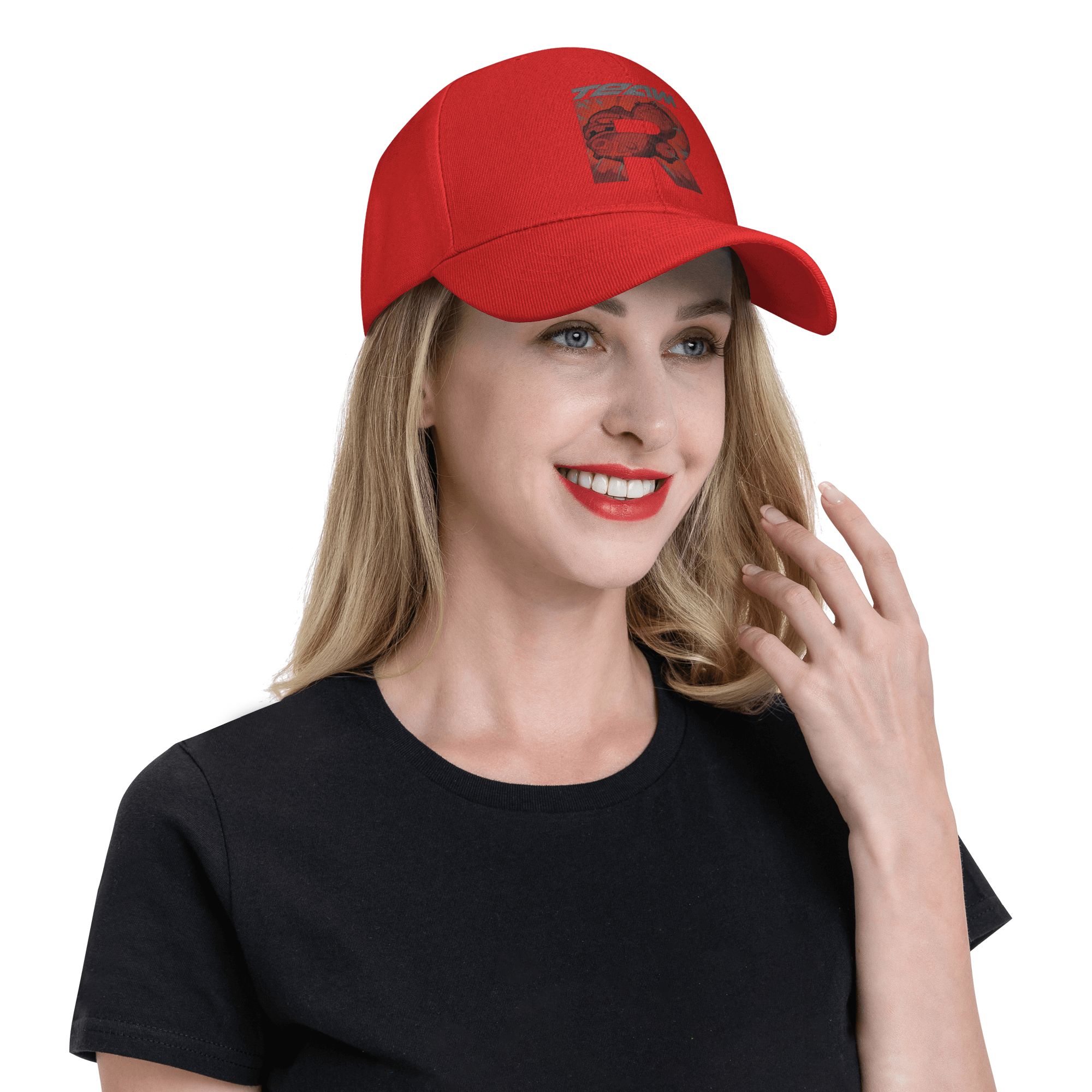 New Design Baseball Cap team r - Women Fashion Logo Design のレビューと価格