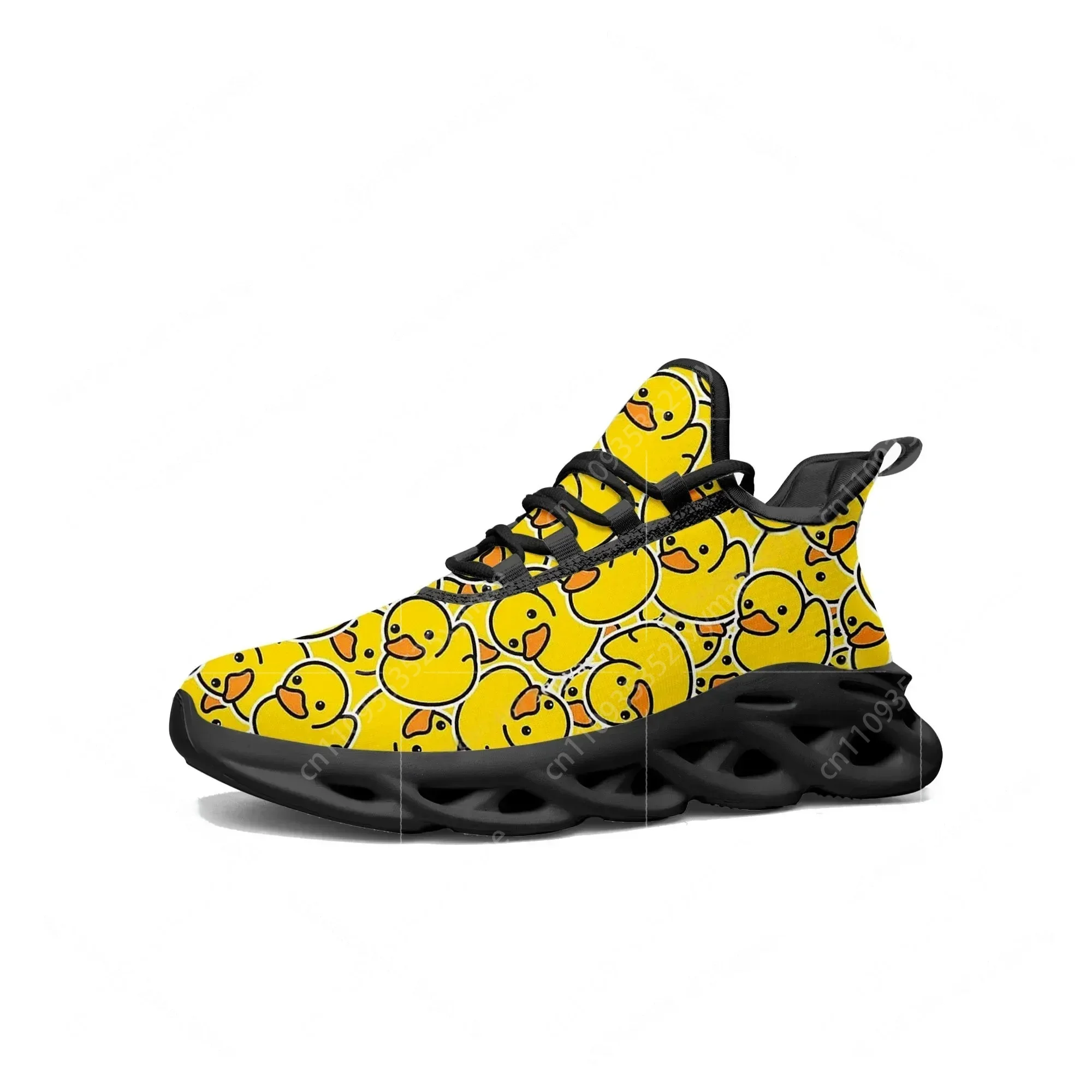 Yellow Duck Printed Flats Snea - Women'S Yellow Fashion Sneakers のレビューと価格