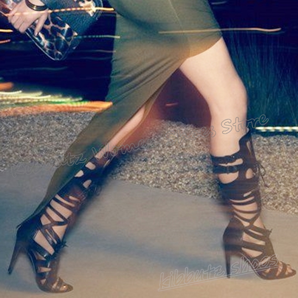 Sneaker Boot Knee High Lace-Up - Sneakers Fashion Women のレビューと価格