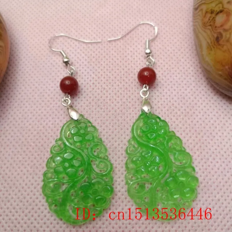 925 Silver Natural Green Jade  - Women Fashion Jewellery のレビューと価格