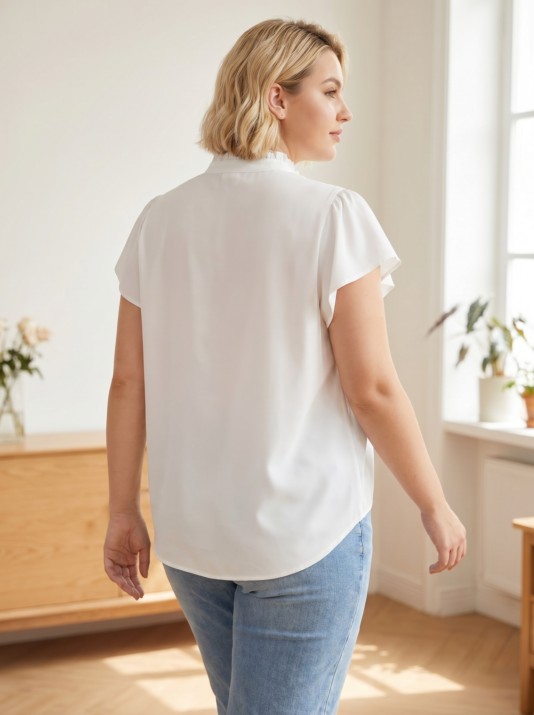 Gadinus Plus Size Women's Flut - Women'S Fashion Essentials のレビューと価格