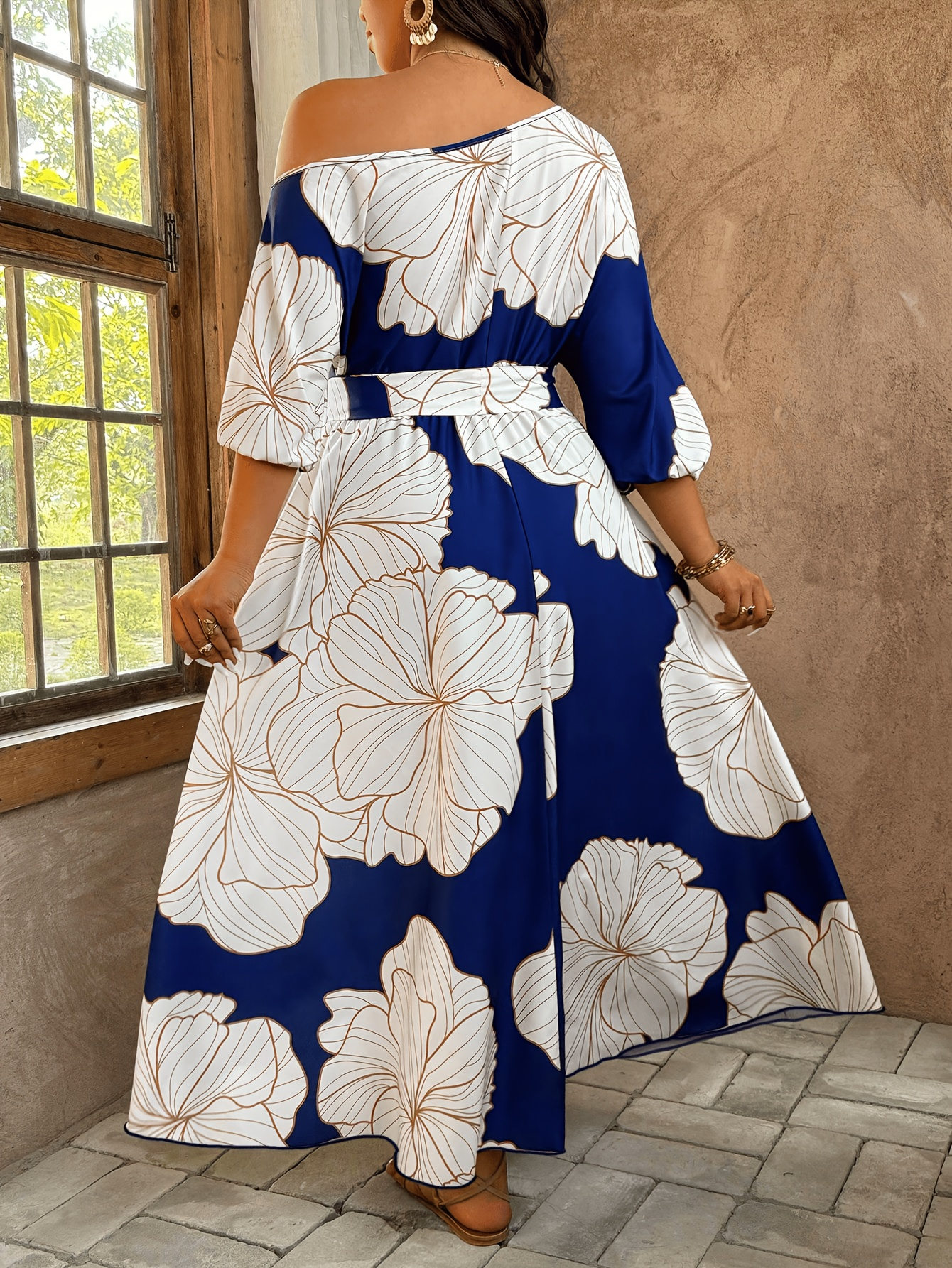 Elegant Multicolor Floral Patt - Women Fashion Usa のレビューと価格