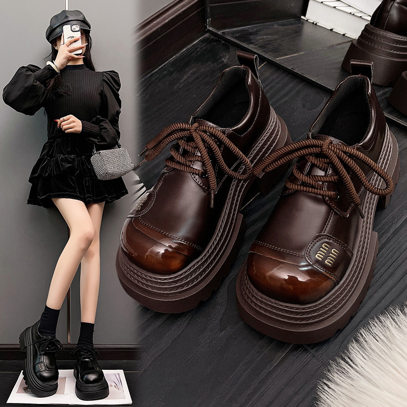 Women's single shoes thick sol - Women'S Fashion Spring 2025 のレビューと価格