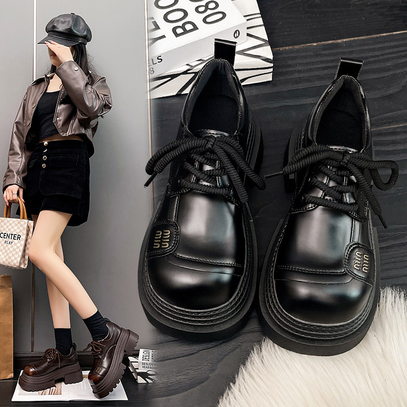 Women's single shoes thick sol - Women'S Fashion Spring 2025 のレビューと価格