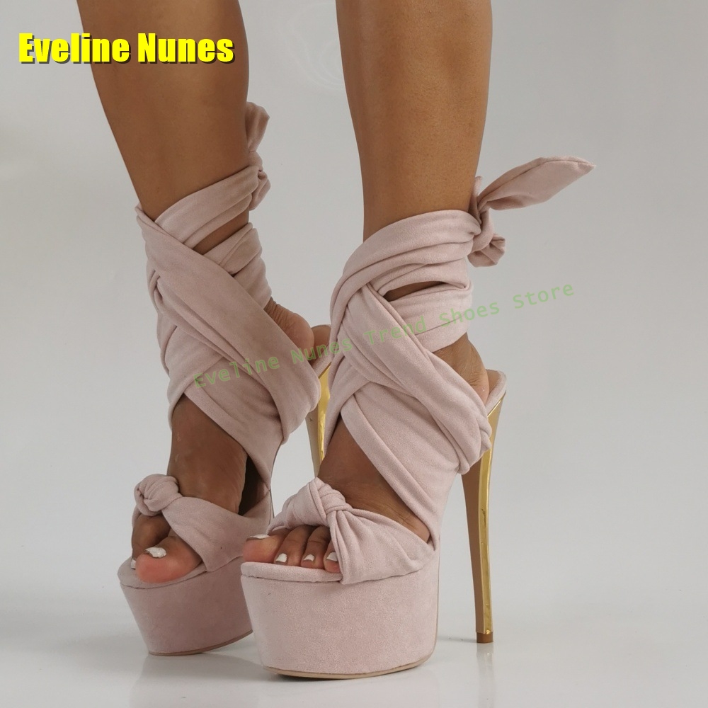 Pink Ankle Strap Sexy Sandals  - Women'S Fashion Spring 2025 のレビューと価格