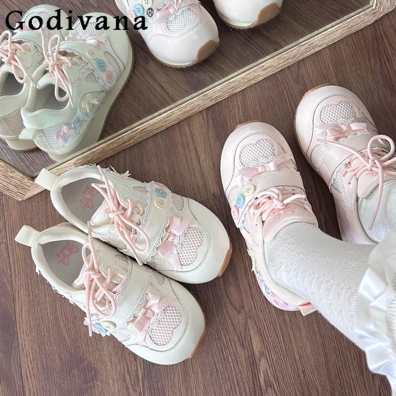 Japanese Cute Girls Sweet Lo S - Sneakers Fashion Women のレビューと価格