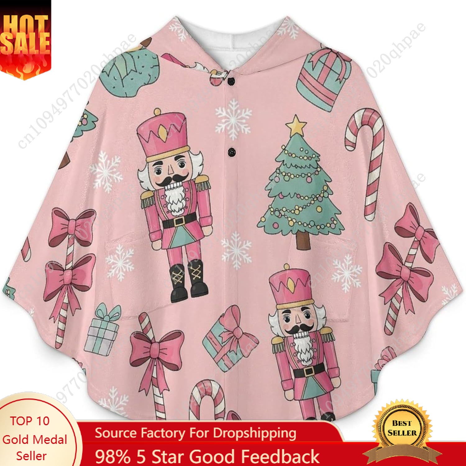 Cozy Flannel Blanket Sweater,C - Hoodie Women Oversized のレビューと価格