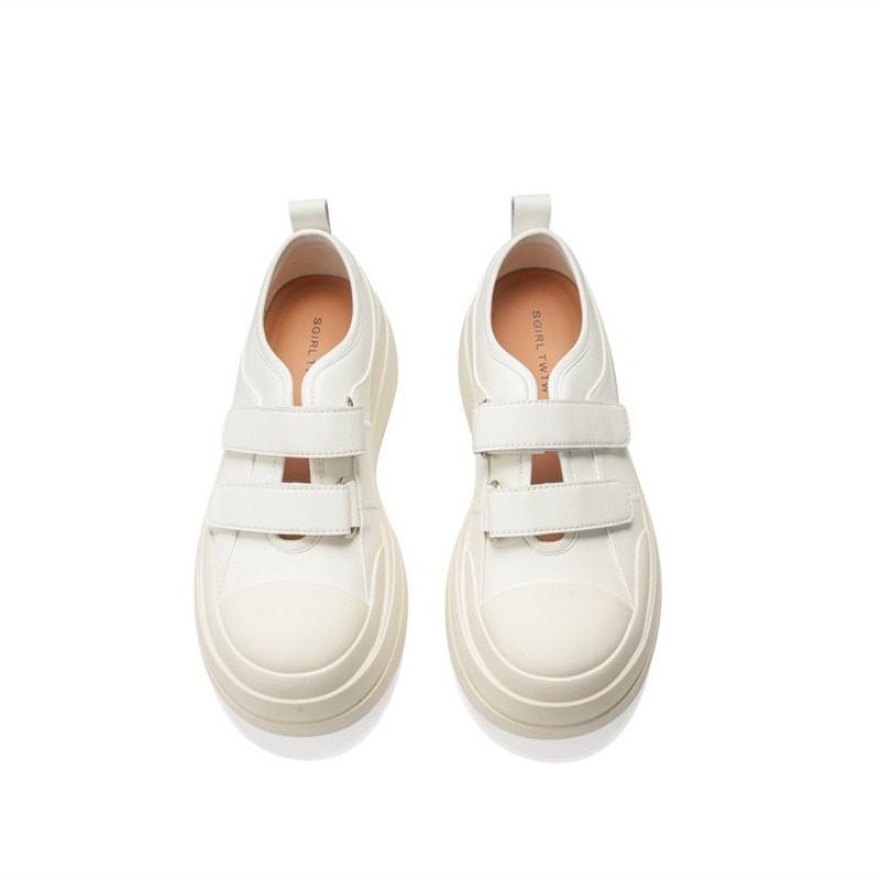 Women's Hollow Breathable Thic - Women'S Fashion Velcro Sneakers のレビューと価格