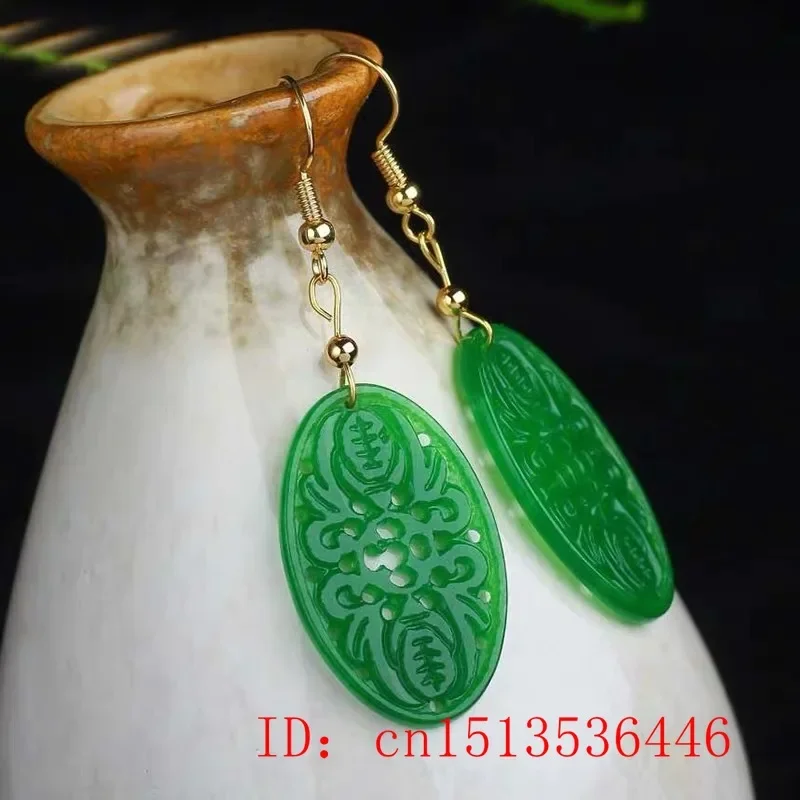 Original Natural Green Jade Em - Women Fashion Jewellery のレビューと価格