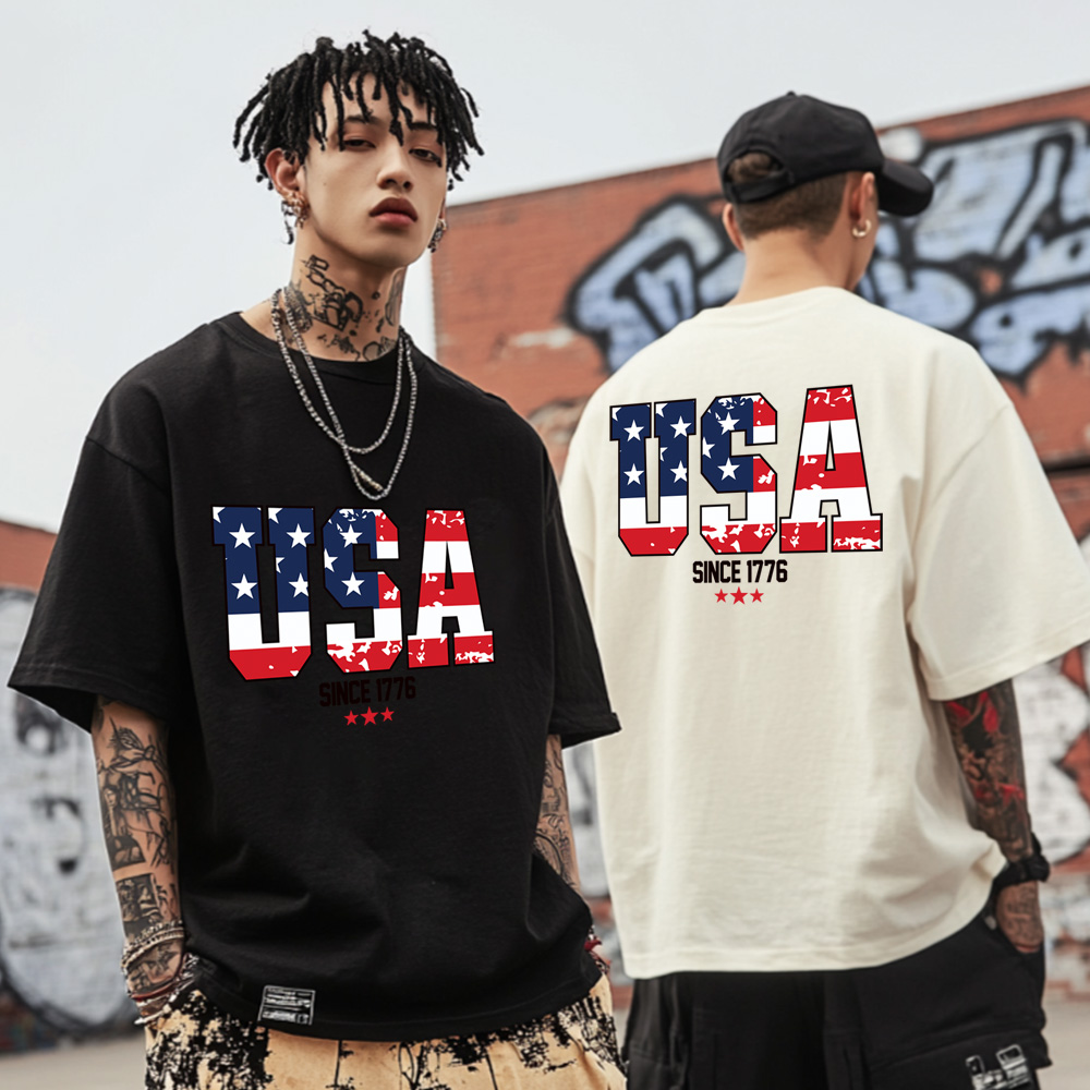 1pcs USA 1776 American Flag Pa - Women Fashion Usa のレビューと価格