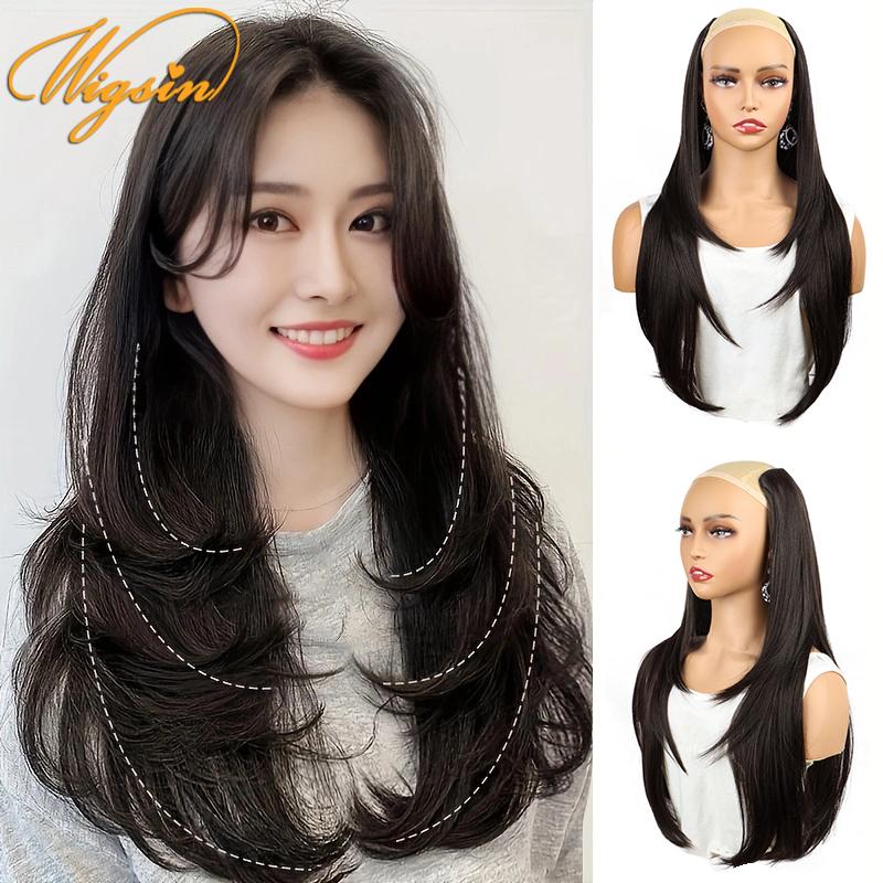 WIGSIN 22Inch Synthetic V-shap - Women'S Fashion Layering のレビューと価格