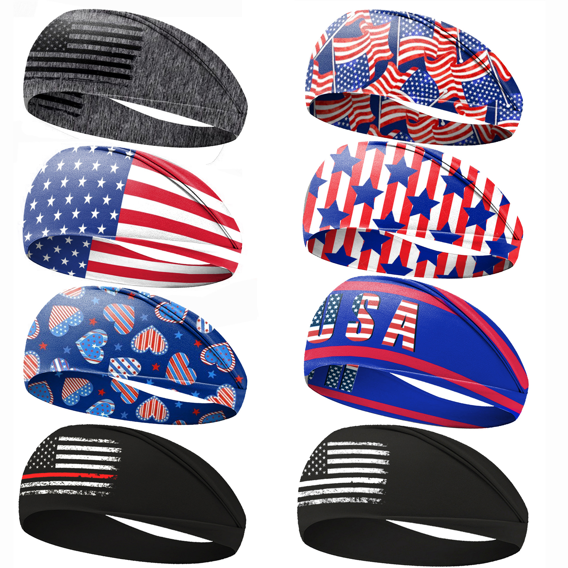 USA Flag Independence Day Hair - Women Fashion Usa のレビューと価格