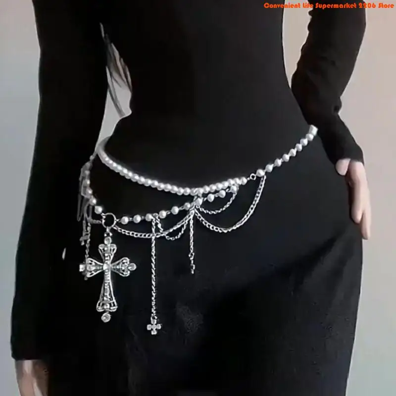 Q5WE 2000s Gothic Waist Belt M - Women'S Fashion Edgy のレビューと価格