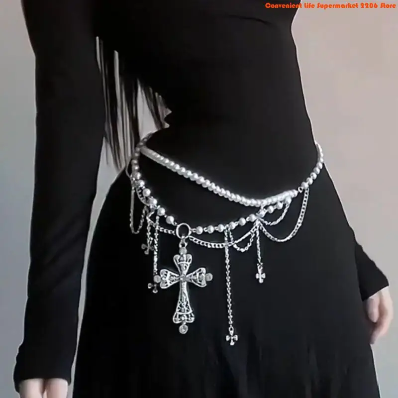 Q5WE 2000s Gothic Waist Belt M - Women'S Fashion Edgy のレビューと価格