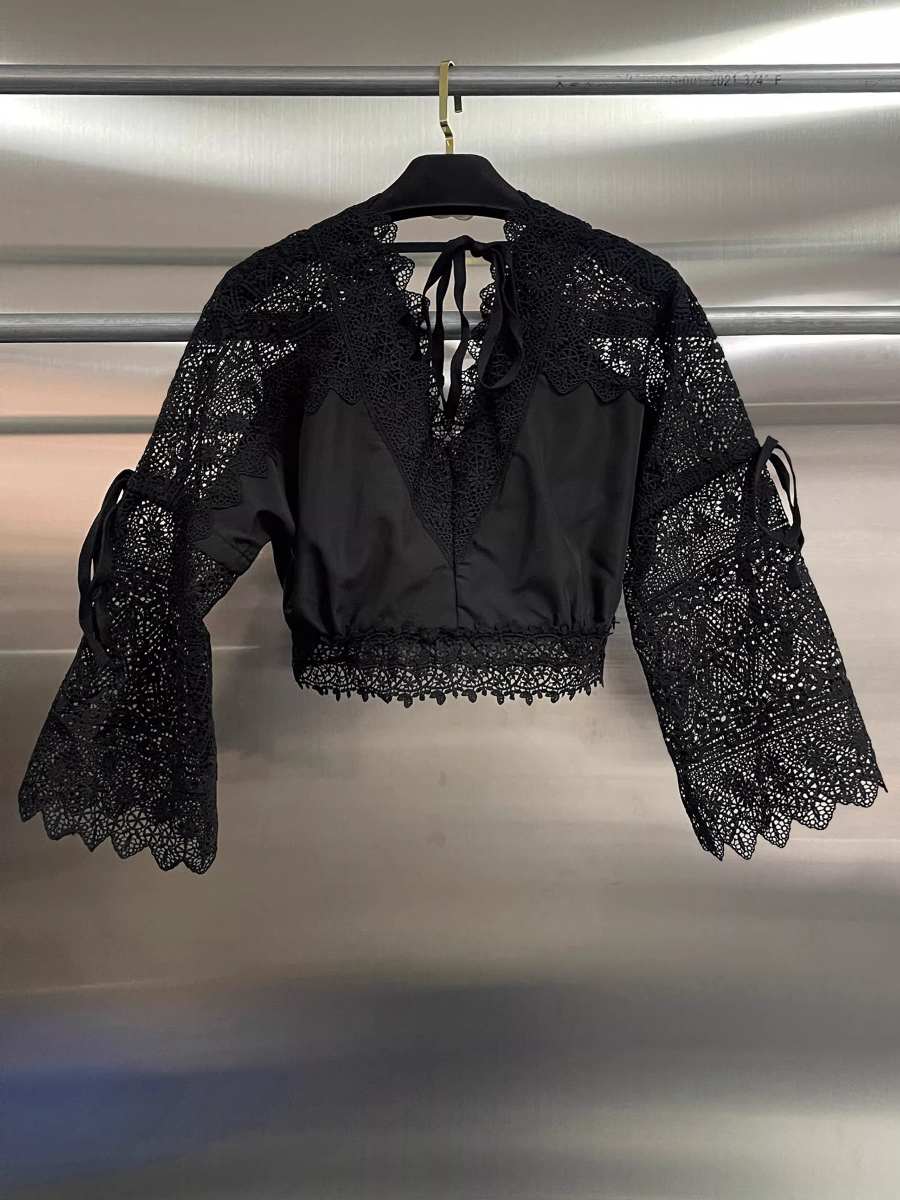GALCAUR Black Spliced Lace Two - Women'S Fashion Edgy のレビューと価格