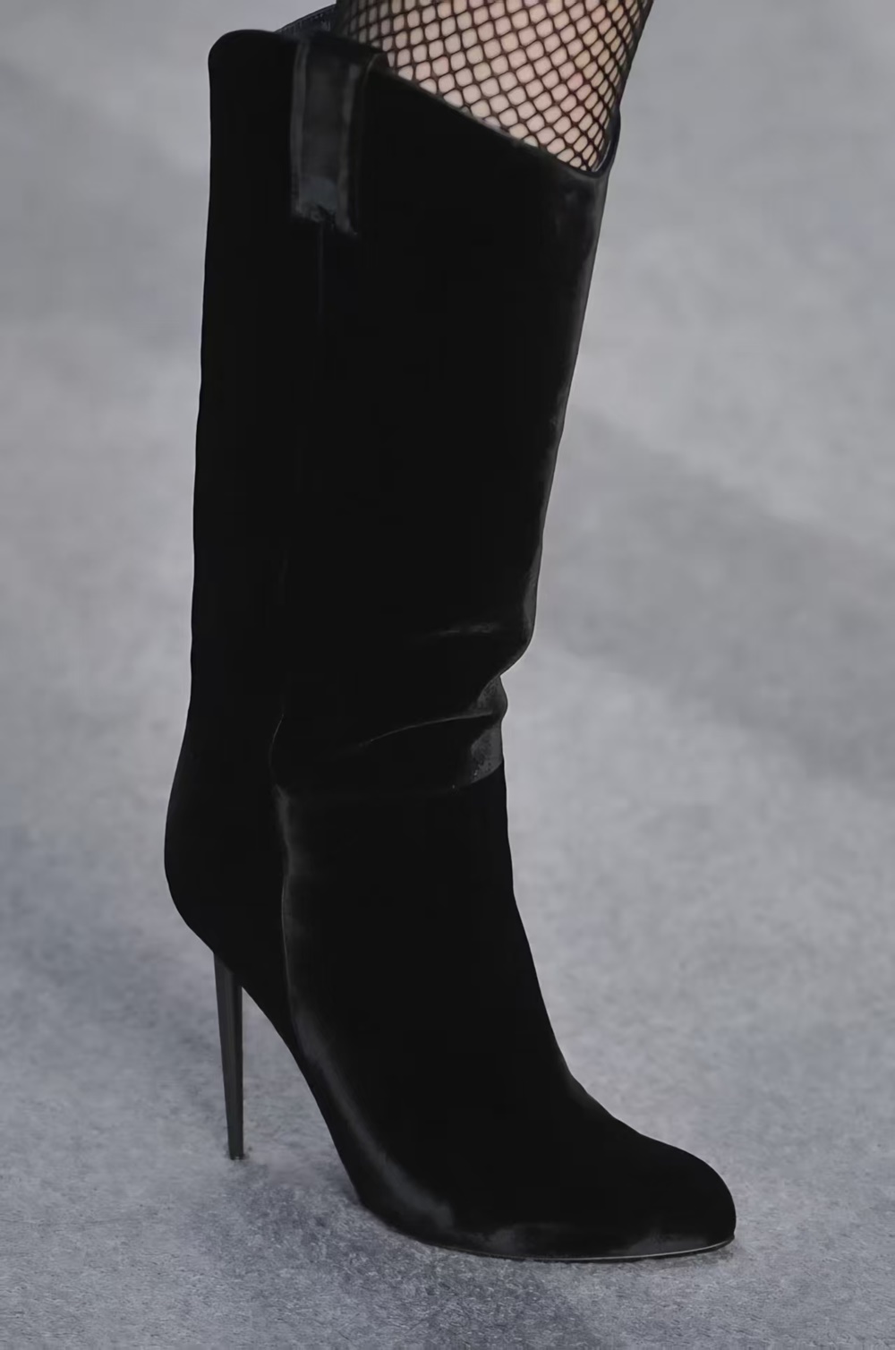 Fashion Women Black Velvet Kne - Women'S Fashion Edgy のレビューと価格