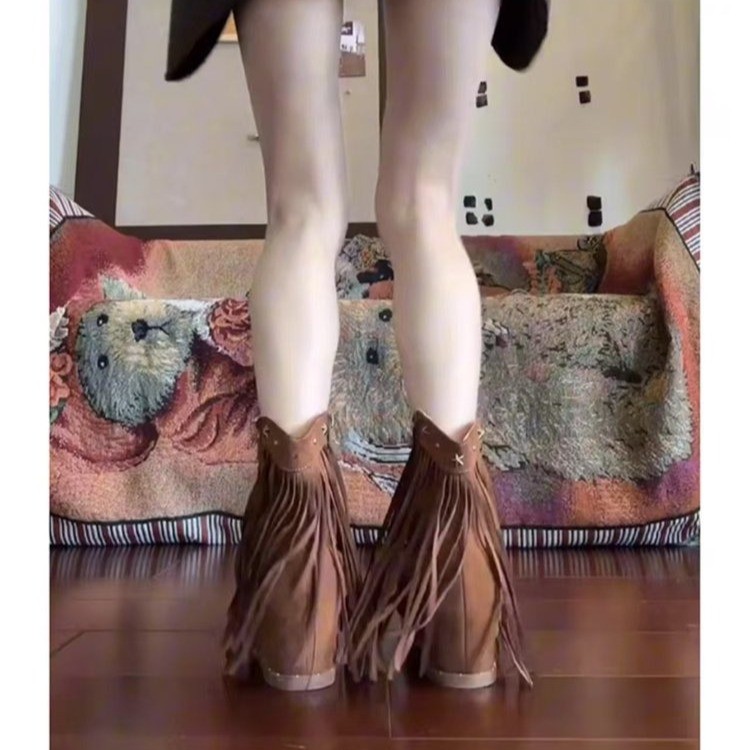 Roman fringe women's sandals s - Women'S Fashion Boots のレビューと価格