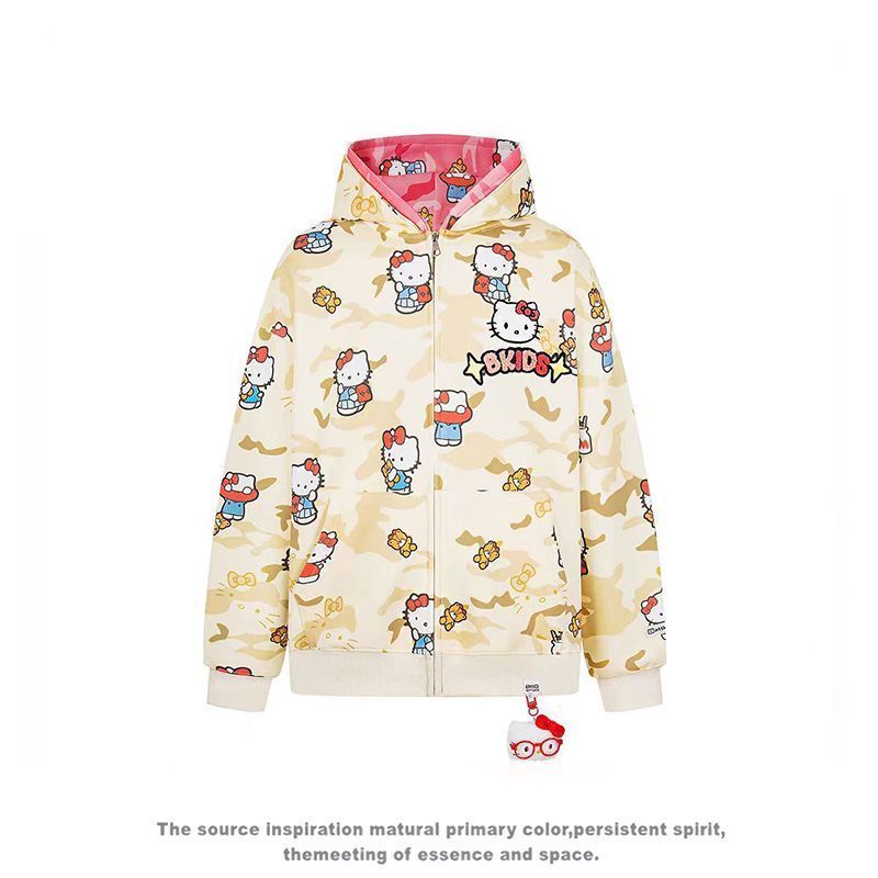Ins New Hello Kitty Bapes Camo - Women'S Fashion Essentials のレビューと価格