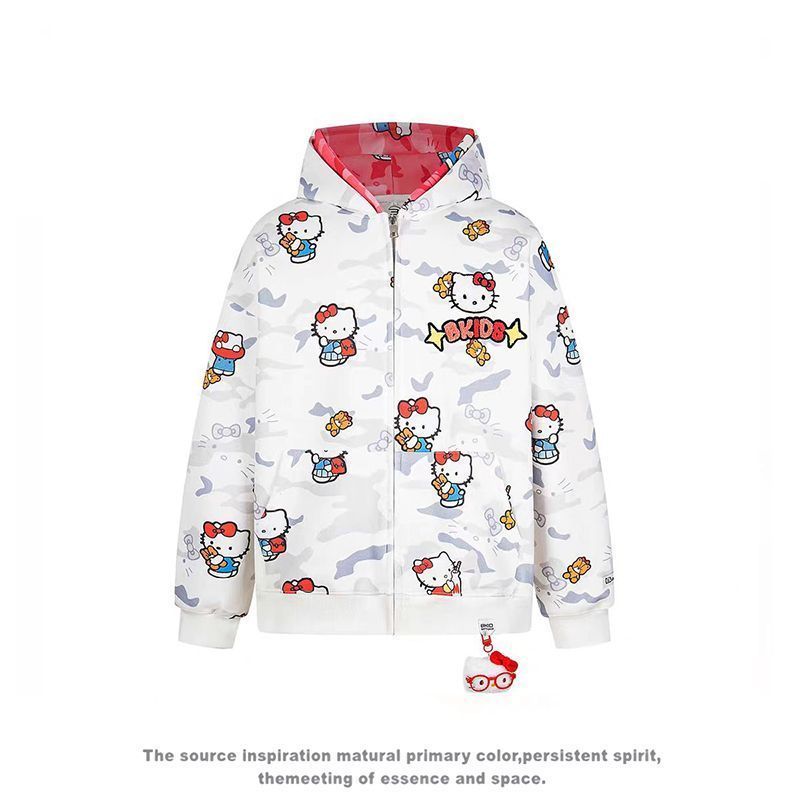 Ins New Hello Kitty Bapes Camo - Women'S Fashion Essentials のレビューと価格