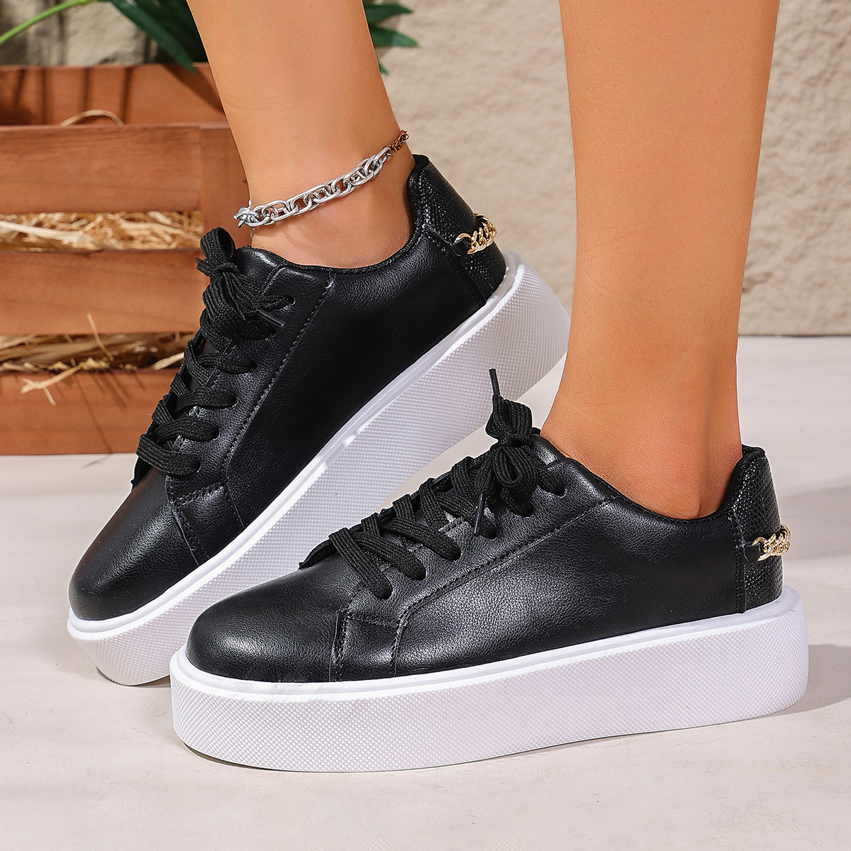 All Seasons Unisex Sneakers Wo - Sneakers Fashion Women のレビューと価格