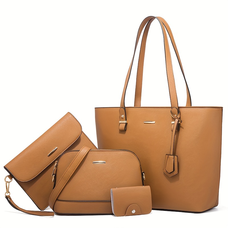 4pcs Fashion Women's Bag Sets  - Crossbody Bag Women のレビューと価格