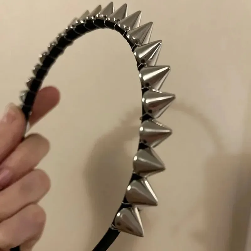Gothic Punk Stud Rivet Headban - Women'S Fashion Edgy のレビューと価格