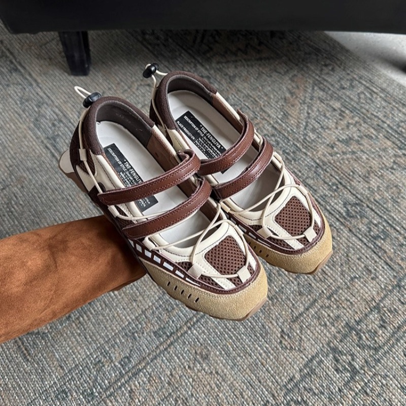 Women's Flat Sports Shoes Soft - Women'S Fashion Velcro Sneakers のレビューと価格