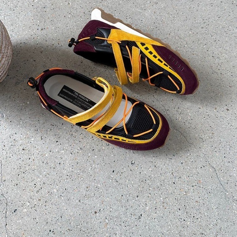 Women's Flat Sports Shoes Soft - Women'S Fashion Velcro Sneakers のレビューと価格