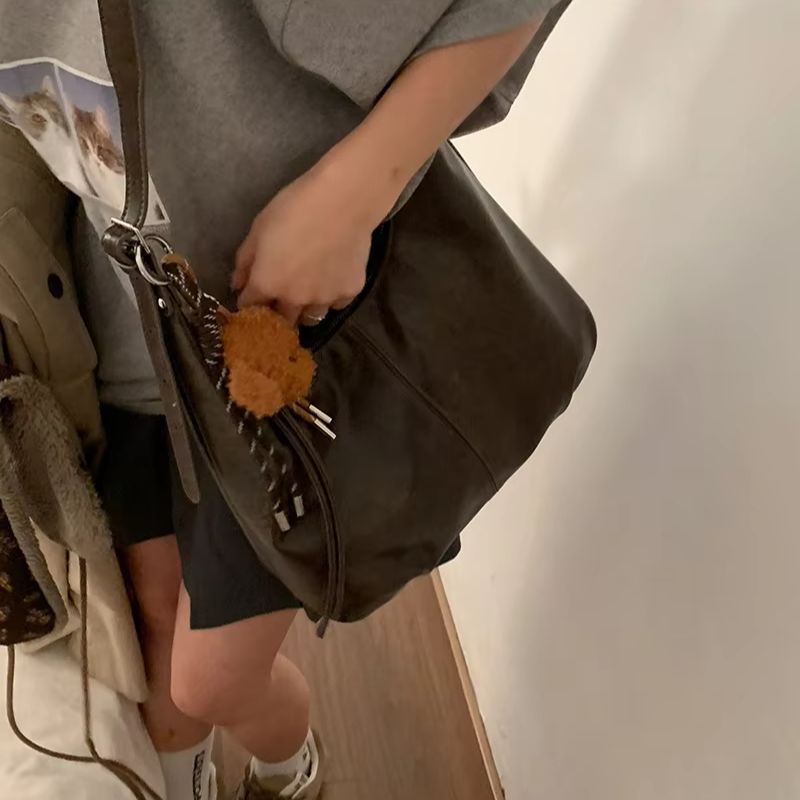 Vintage Large-Capacity Underar - Crossbody Bag Women のレビューと価格
