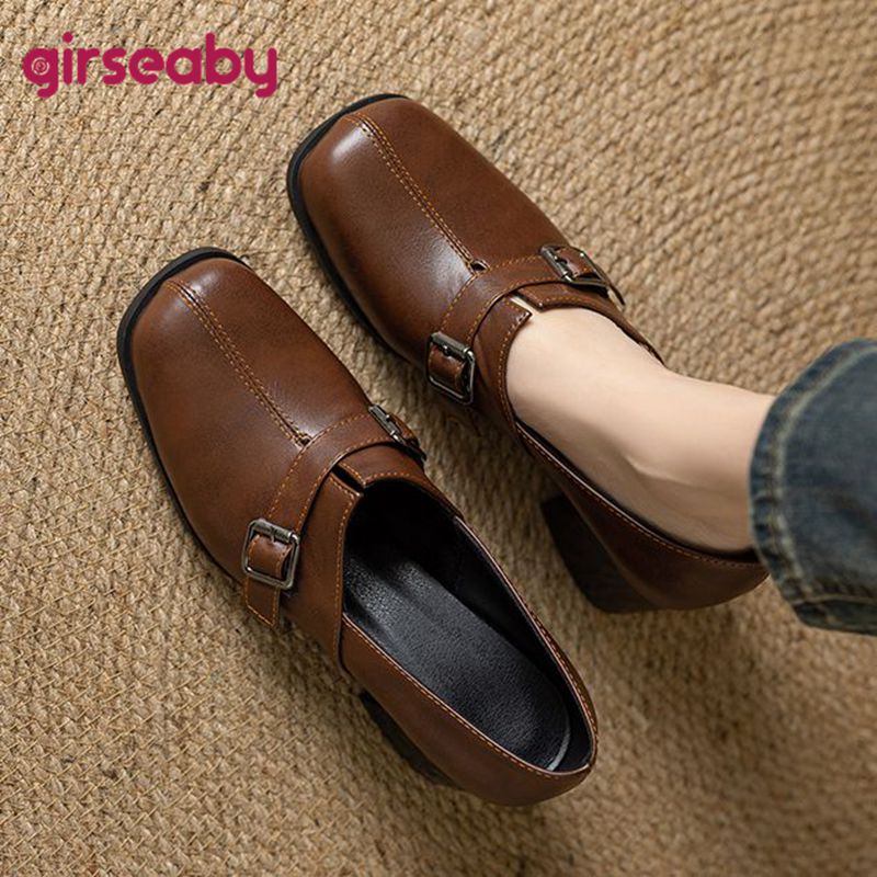 Girseaby Vintage Women Pumps S - Women Fashion Designer のレビューと価格