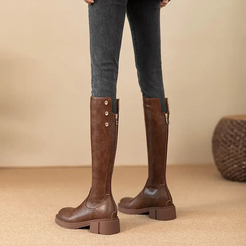 Autumn Winter Middle Heel Ladi - Women'S Fashion Winter 2025 のレビューと価格