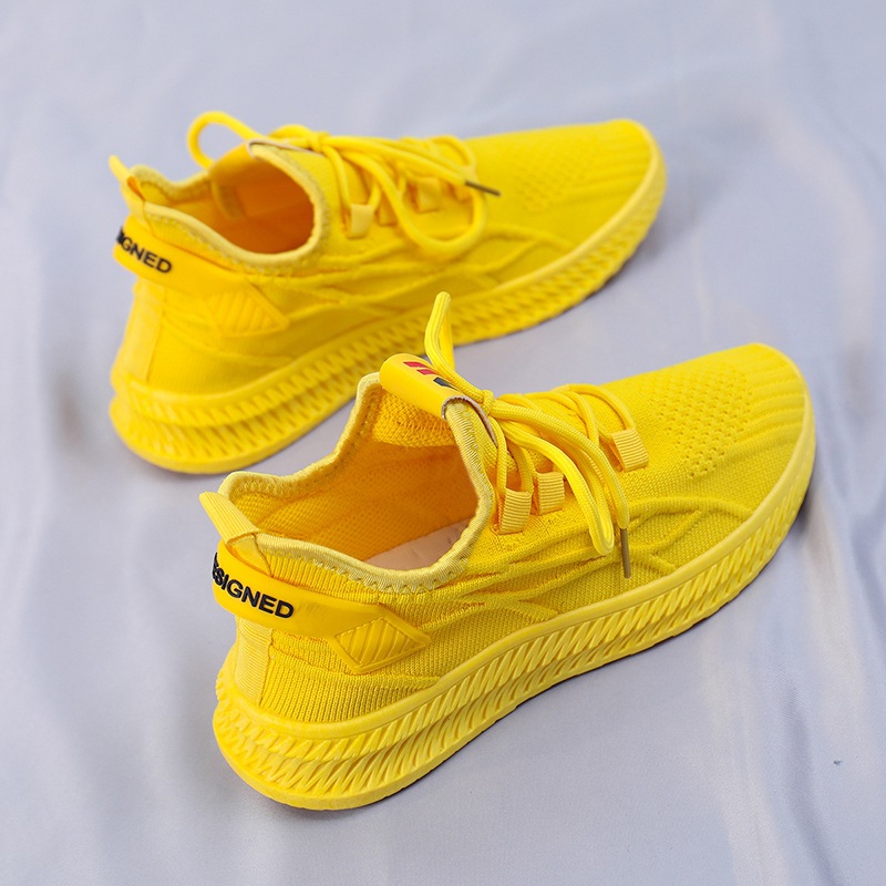 2026 Fashion Spring Female Sne - Women'S Yellow Fashion Sneakers のレビューと価格